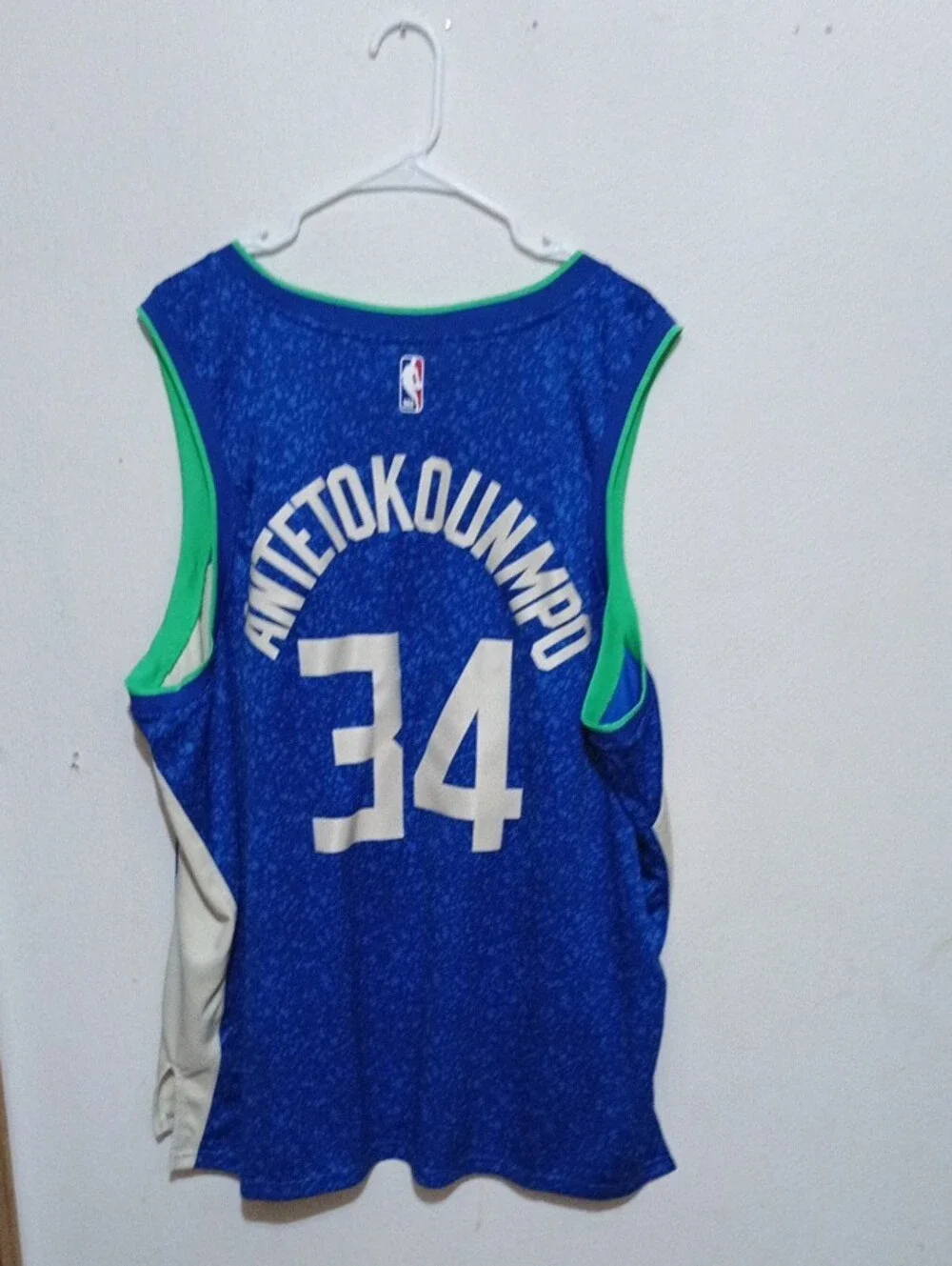 Giannis Antetokounmpo Nike Milwaukee Bucks Swingman City Edition Jersey